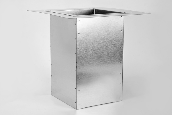 Cokół dachowy prosty pod wentylator 695x695mm